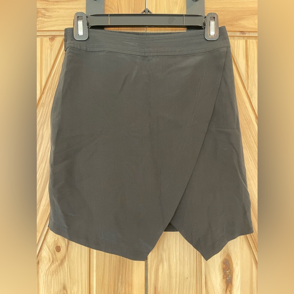 Madewell black mini skirt